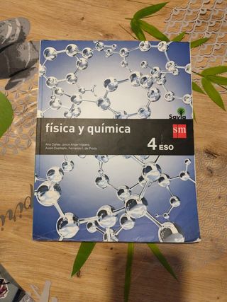 Física y química. 4 ESO. Savia