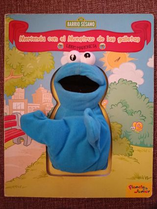 Libro marioneta Monstruo de las galletas: Merie...