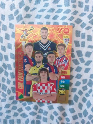 Tarjeta Panini Card Fantástica EA Sports 520
