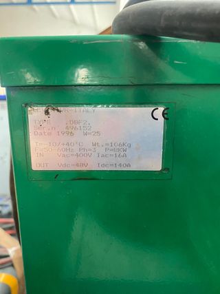 CARGADOR BATERIAS HOPPECKE DB-F2