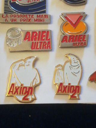 Lote Pins Detergentes Vintage 