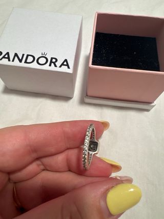 Anillo Pandora Plata Circonitas