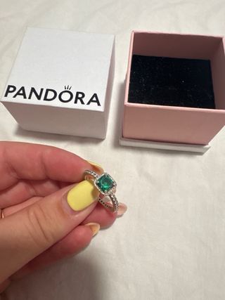 Anillo Pandora Plata Circonitas