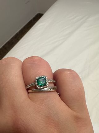 Anillo Pandora Plata Circonitas