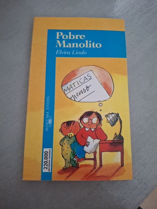 Libro Pobre Manolito Elvira Lindo