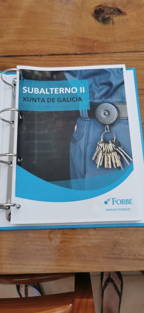 Temario completo subalterno galicia Forbe
