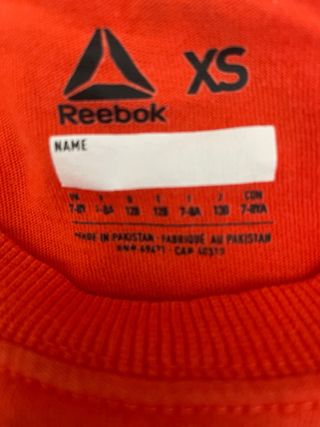 Camisola Reebok Laranja Tamanho XS