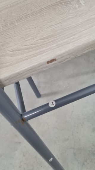 Conjunto mesa y 4 sillas cocina madera