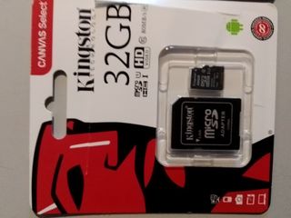 Tarjeta Micro SD Kingston 32GB con Adaptador