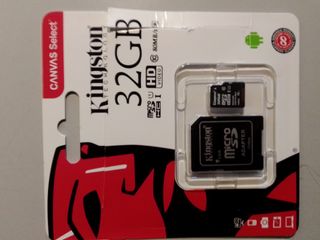 Tarjeta Micro SD Kingston 32GB con Adaptador