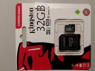 Tarjeta Micro SD Kingston 32GB con Adaptador