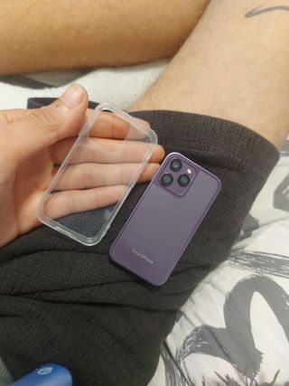 Mini Smartphone Morado Nuevo