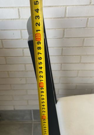 4 Sillas de comedor Ikea negras/blancas