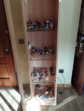 Colección Caballeros de Plomo con Vitrina