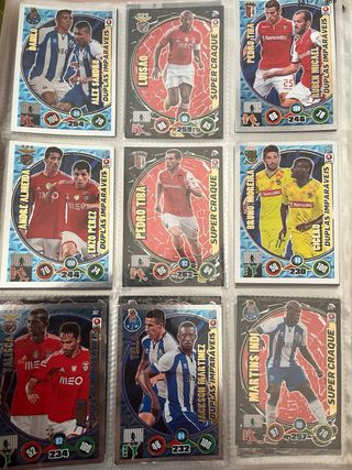 Cartas de Futebol Adrenalyn Liga NOS 2015-16