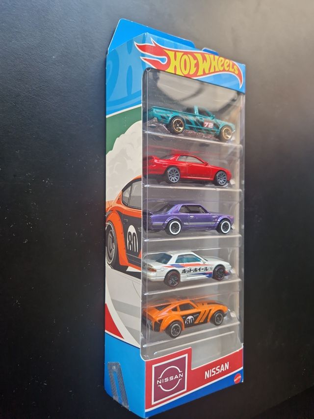 Hot Wheels Nissan 5-Car Pack