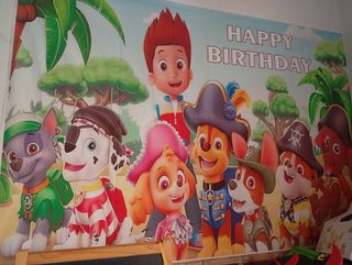 Photocall Patrulla Canina Tela 220x150cm