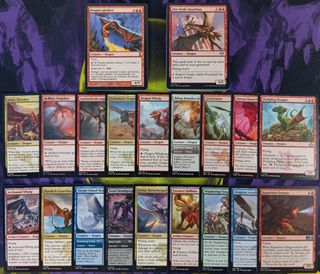 LOTE 50 Dragones Magic The Gathering