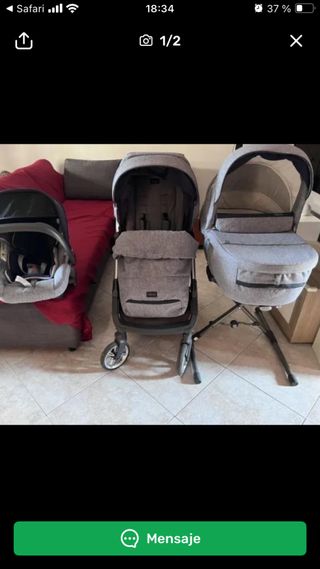 Carro Bebé Inglesina Aptica + Accesorios