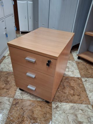 Cajonera de oficina con llave