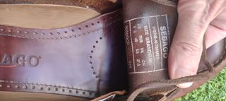 Zapatos Sebago Marrones Piel Seminuevos