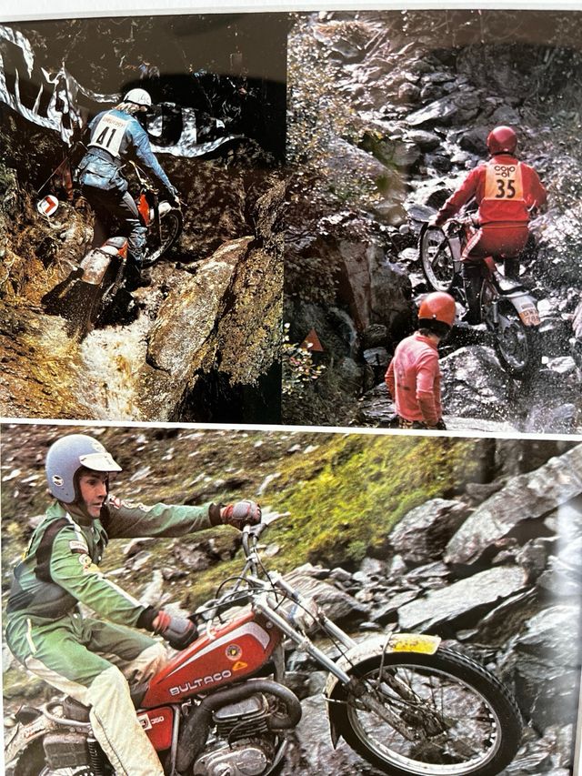 Cuadro de Motos de Trial