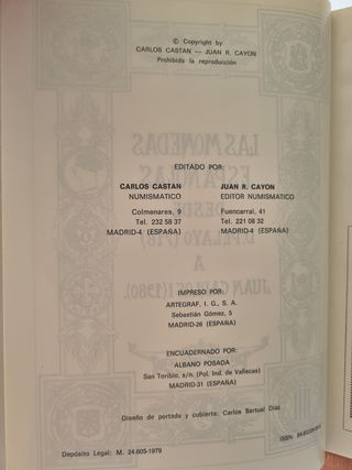 Monedas Españolas: D. Pelayo a Juan Carlos I