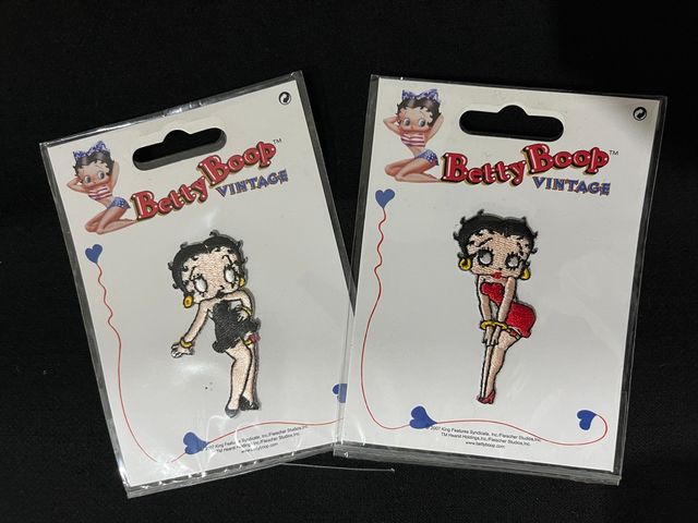 Coppia Patch Betty Boop Vintage