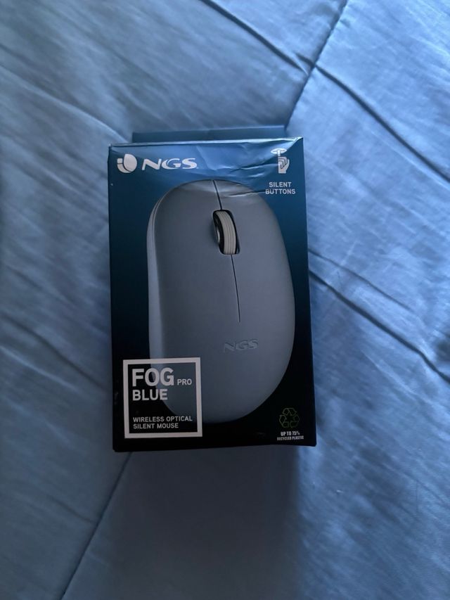 Ratón NGS conexión USB gris