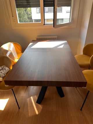 Mesa extensible madera comedor