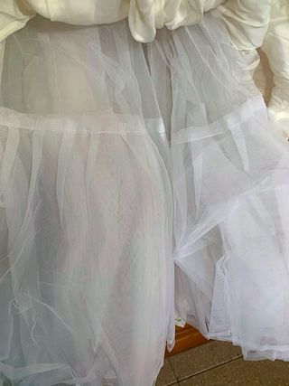 Abito da sposa con perle