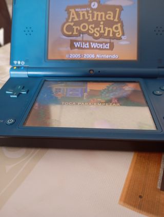 Nintendo DSi XL Azul con juegos