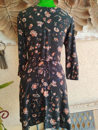 Vestido estampado floral Pull&Bear