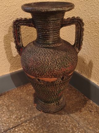 Jarrón Ánfora Grande Decorativo Rústico Vintage