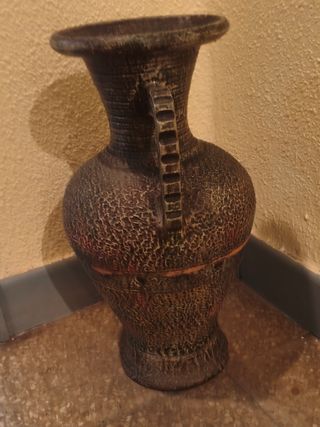 Jarrón Ánfora Grande Decorativo Rústico Vintage