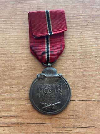 Medalla militar alemana. Condecoración.