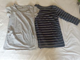 Pack 3 Camisetas Premamá H&M Talla M