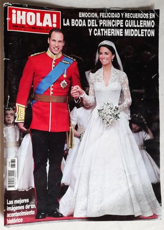 REVISTA BODA PRINCIPE GUILLERMO