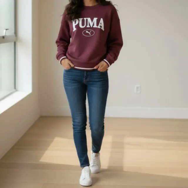 Sudadera Puma Morada Talla M