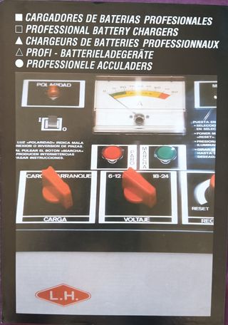 Folleto Publicidad Cargadores Baterías LH