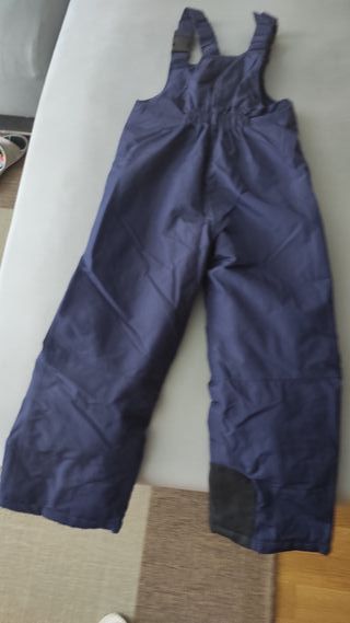 Mono de nieve niña azul 4-6años