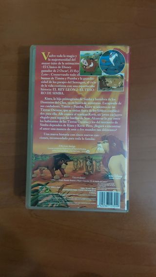 El Rey León 2 VHS (Español)