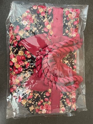 Borsetta floreale Thailandese con fiocco