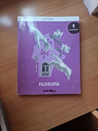 Filosofía 1º Bachillerato. Libro del estudiante...