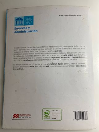 Empresa y Administración. Grado Medio