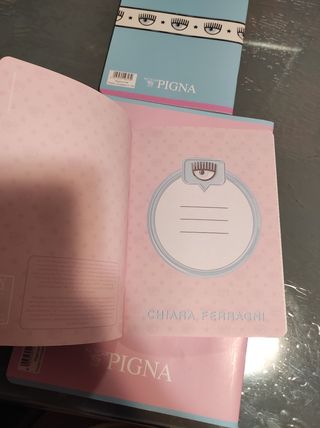 4 Quaderni Chiara Ferragni Nuovi