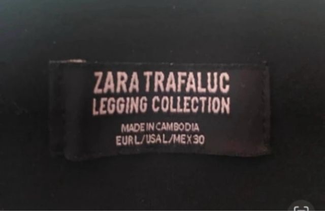Pantalón / Leggings Zara Talla L