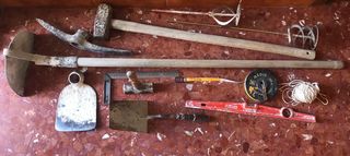 Herramientas de construcción variadas
