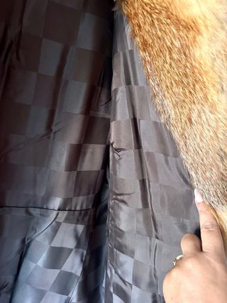 Chaquetón vintage zorro rojo