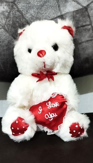 Orsetto peluche San Valentino cuore I Love You